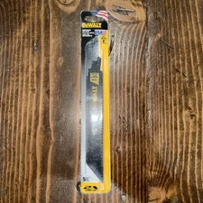 DeWalt DWA4188 8" 14 Tpi Max Long Life Metal Reciprocating Saw Blade - 5 Pack