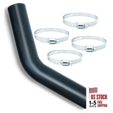 Gasoline Fuel Filler Neck Hose 2 inches Inside 45 degree Reinforced Gas tank