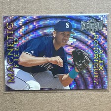 Skybox 1997 Metal Universe Magnetic Field Alex Rodriguez #9 Mariners Insert