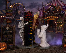 Lemax Spooky Town YOU MUST BE THIS TALL? #220...