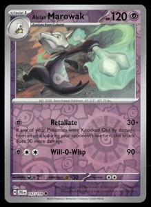 SV09: Journey Together #057/159 Alolan Marowak