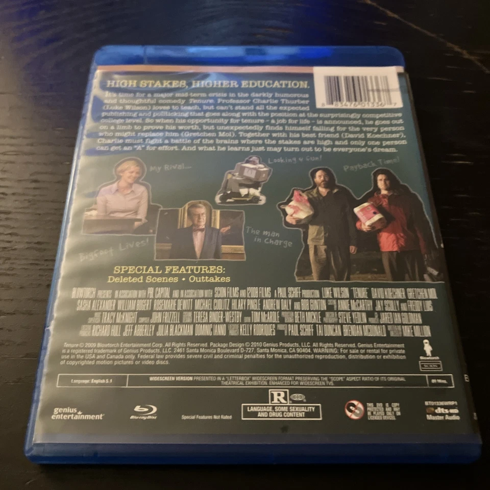 Tenure - Blu-ray - VERY GOOD - Image 2 of 3