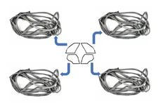 Door Seals Weatherstrip Seal For Mercedes Benz W123 TD WAGOON ESTATE 300TD