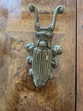 Hampton Brass Beetle Scarab Boot Jack 9 Inches