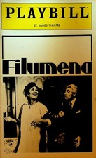Filumena Playbill February 1980 Joan Plowright Frank Finlay Donna Davis