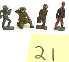 Lot of 7 WWI era Misc. Dimestore Miniature Soldiers (Lead & Metal) (#21) — photo 3