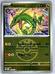 Rayquaza (Friend Ball) 153/217 Mega Evolution: Ascended Heroes Reverse Holo
