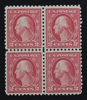 CKStamps: US Stamps Collection Scott#463 Block Mint NH OG Tiny Gum Dist