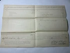 Civil War Era 12th United States Colored Heavy Artillery Regiment Document