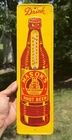 VINTAGE Masons Root Beer Soda Advertising THERMOMETER SIGN Coca Gas Pam Oil Cola