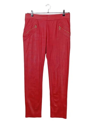 MONACO Jegging Dames Pantalon T EU 40 rouge style extravagant - Photo 1/4