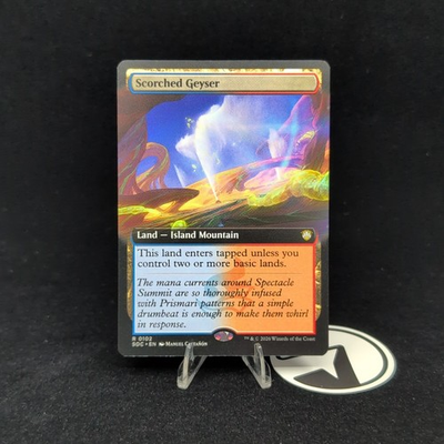 #ad Scorched Geyser SOC #54 NM $2.42