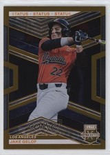 2023 Panini Elite Extra Edition Orange Status 29/275 Jake Gelof #130 1m49