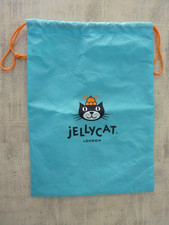Jellycat London Blue Drawstring Dust Bag Pouch 15 X 10.5" - Free Shipping
