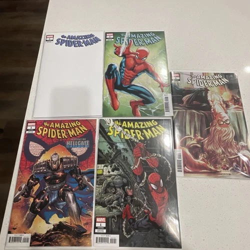 Marvel the Amazing Spider-Man Variant Edition Lot Of 5