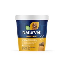 NaturVet VitaPet Adult Daily Vitamins Plus Breath Aid for Dogs, 60ct Soft Chews
