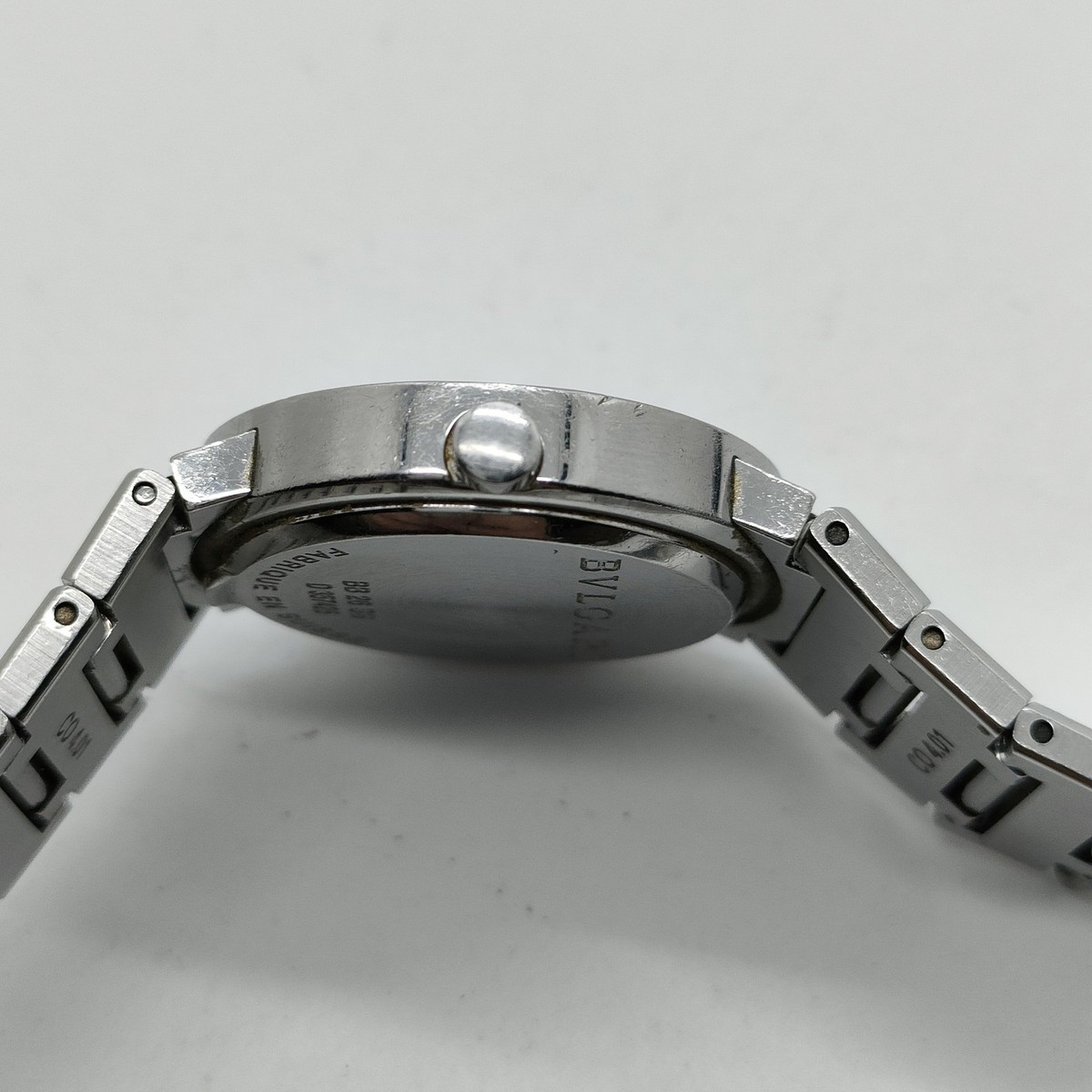 Bvlgari Watch BB26SS 25mm Women's Black X Silver 3564719 | eBay