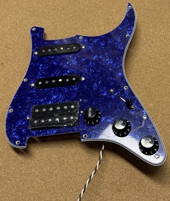 SH GuitarWorks Custom Stratocaster HSS Loaded Pickguard Alnico 5 USA Electronics