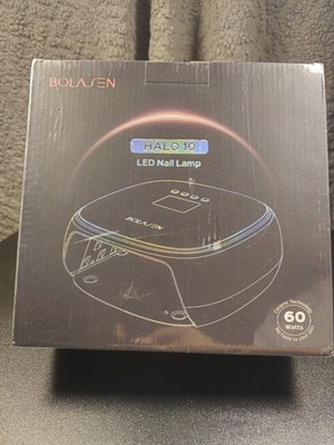 BOLASEN Halo 10 Pro Cordless Rechargeable UV Nail LED Lamp Metal Base NEW SEALED