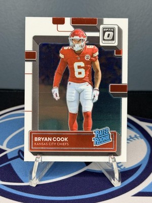2022 Donruss Optic #272 Bryan Cook RC - Kansas City Chiefs