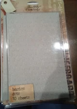 Tim Holtz idea-ology GRUNGEBOARD Basic Dots -  10 sheets