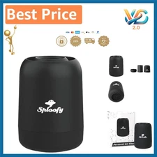 Pro II Personal Smoke Air Filter with HEPA Cartridge – Reusable Odor Trap, Black