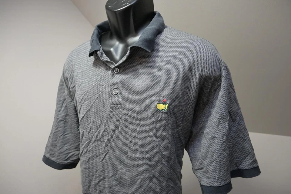 Polo de golf Masters vintage colección Augusta National Georgia Clubhouse para hombre XL Foto 2 de 4
