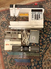 ELNA 7000 COMPUTERIZED SEWING MACHINE w/ acce...