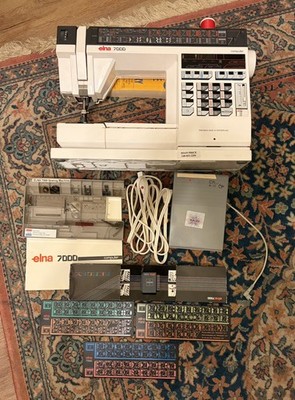 ELNA 7000 COMPUTERIZED SEWING MACHINE w/ accessories
