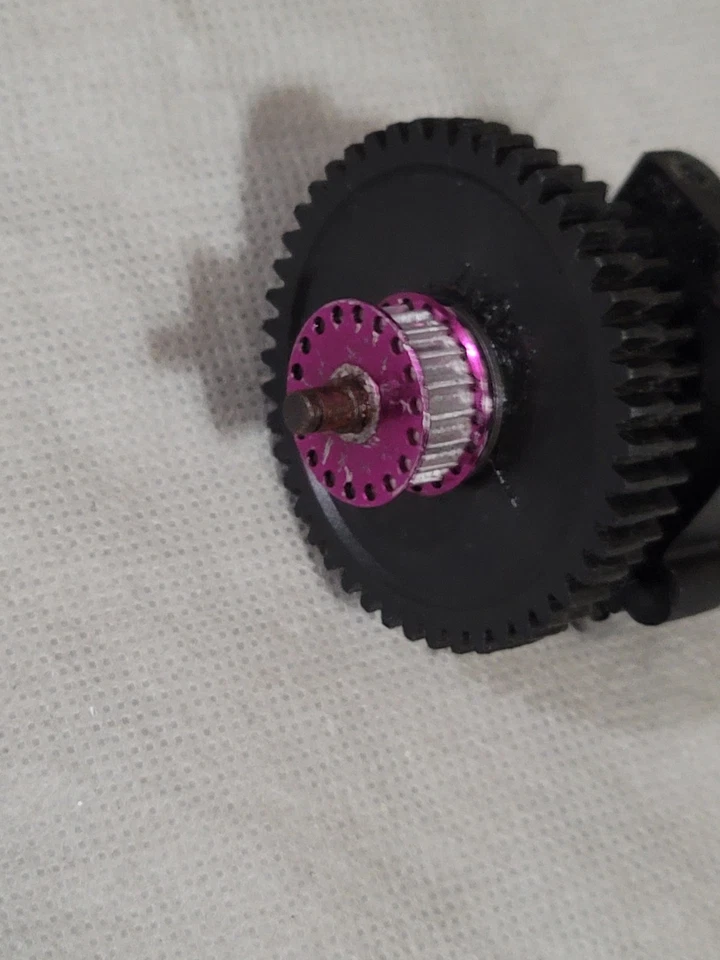 VINTAGE HPI SUPER NITRO RS4 NITRO MINI A911 2 SPEED TRANSMISSION AND ALUM PULLEY - Image 3 of 4