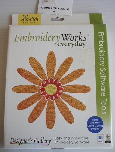 Embroidery Works Everyday Designers Gallery Airstitch USB Flash Drive & SD Cards