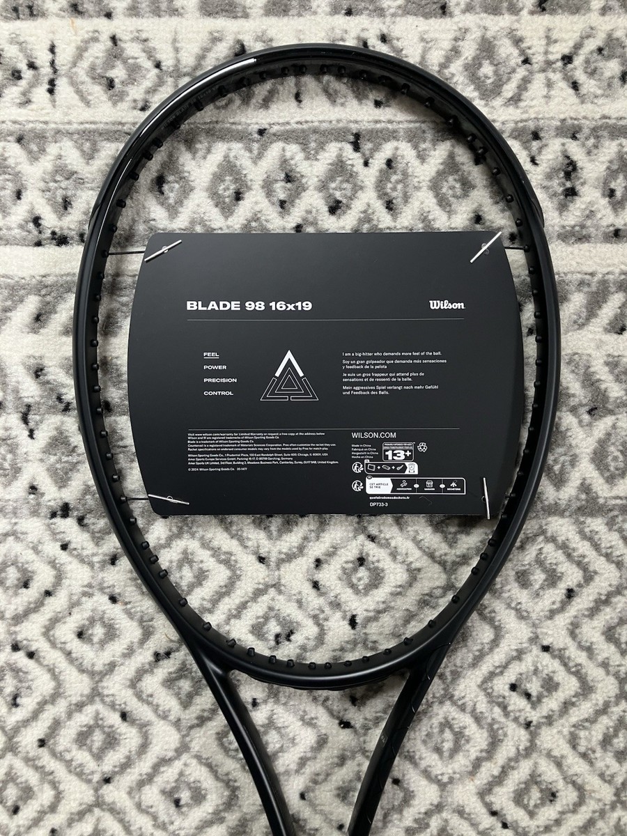 凜*様 【美品】NOIR BLADE 98 16X19 V8 グリップサイズ2 WILSON Blade Noir 98 16x19 V8 Tennis Racquet (305 g, Unstrung)