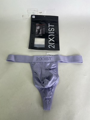2xist Sexy Sliq Classic Thong Underwear Lavender Purple Mens Size S