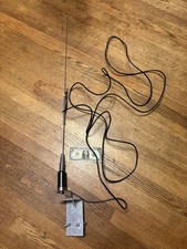 Antenne fouet radio amateur CB vintage 36" avec câble coaxial 16,5 non testée sans marque