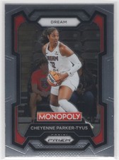 #21 Cheyenne Parker-Tyus 2024-25 Prizm Monopoly WNBA Base * Atlanta Dream