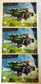 Lego Bionicle Rockoh T3 (8941) Battle Vehicles 100% Complete W/Manuals and Box