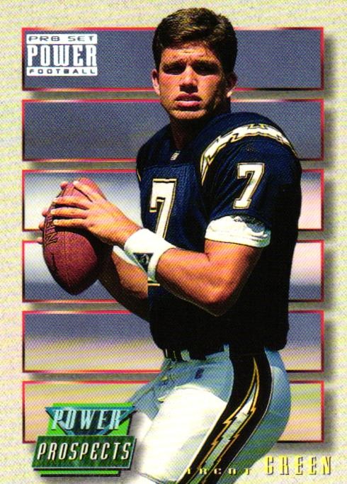1993 Pro Set Power Update - Power Prospects Gold #PP3 Trent Green