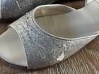 GUCCI Girls Silver Glitter Sandals Size EURO 31/US 13 Made In Italy! — photo 3