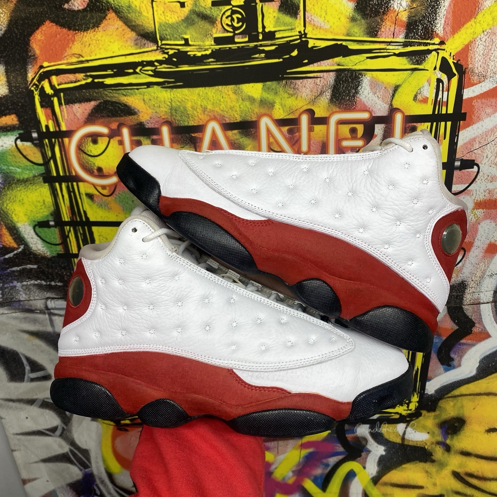 Nike Air Jordan 13 Retro Chicago/White Cherry Red  414571-122 Men Size 8.5