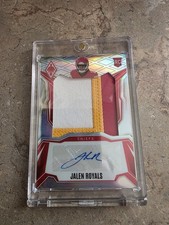 2025 Panini Phoenix Jalen Royals Chiefs Rookie Patch Auto Silver /149