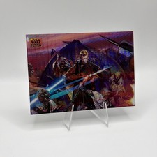 2024 Topps Star Wars Galaxy Chrome Skywalker’s Revenge /75 Prism Refractor #7