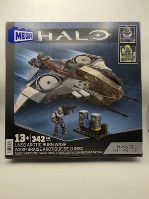 MEGA Halo Infinite UNSC Arctic Burn Wasp 342-Piece Building Set HXL04 13+