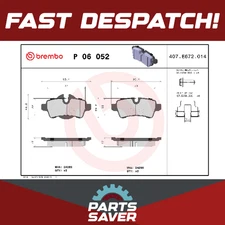 Brake Pads Set fits MINI CLUBMAN COOPER R55 1.6D Rear 07 to 14 Brembo Quality
