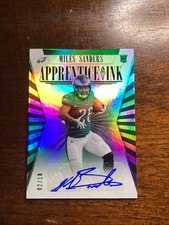 2019 Passing The Torch Football Miles Sanders Appentice Ink Auto 2/10 Eagles
