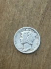 1942D Mercury Dime VF