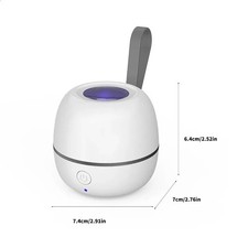 Portable Baby Pacifier UV Light Sterilizer Box for Baby Pacifier, Bottle Nipples