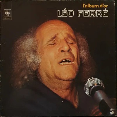 Léo Ferré LAlbum Dor MONO NEAR MINT CBS Vinyl LP