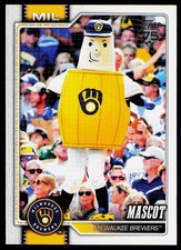 2026 Topps - Mascots Barrelman Milwaukee Brewers #M-27