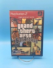 Rockstar Grand Theft Auto: San Andreas Greatest Hits - Sony PS2 CIB w Map TESTED