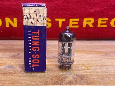 Tung-Sol 7AU7 Vacuum Tube D Getter Tested 100%